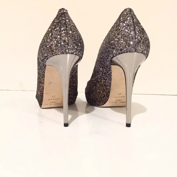 Jimmy Choo sequin pumps size 40 - Picture 3 of 4